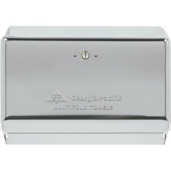 Image for Georgia Pacific Chrome Multi-Fold Space Saver Towel Dispenser from HD Supply