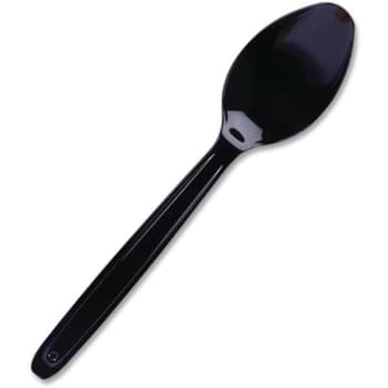 Image for Cutlerease Black Disposable Spoon 24/40 from HD Supply