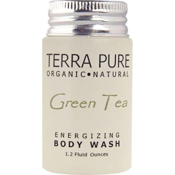 Image for Diversified Hospitality Terra Pure Green Tea 1.2 Oz. Energizing Body Wash (300-Case) from HD Supply