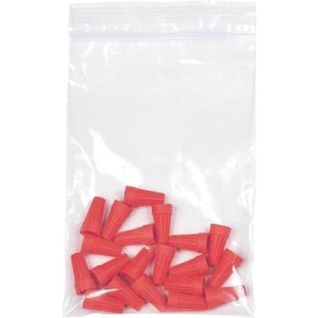 Elkay 6 In. X 6 In. 2 Mil Clear Seal Top Bags Line Single Track