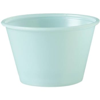 Image for Solo 4 Oz. Plastic Souffl Portion Containers Translucent (2500-Case) from HD Supply