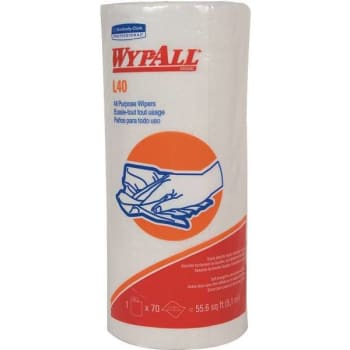 Image for Wypall L40 White Disposable Cleaning And Drying Towels (24-Case) from HD Supply