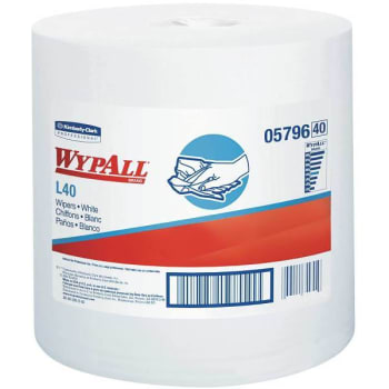 Image for Wypall L40 White Disposable Cleaning And Drying Towels (2-Case) from HD Supply