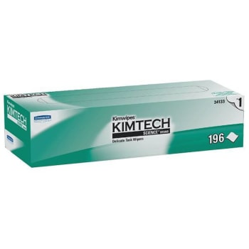 Image for Kimtech White 1-Ply Kimwipes Delicate Task Science Wipers (198-Count Sheets) (15-Case) from HD Supply