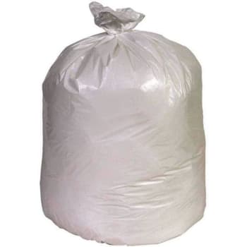 Image for Berry Global 10 Gal. 24 In. X 23 In. 0.45 Mil. White Trash Bags (20-Case) from HD Supply