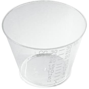 Image for Dynarex 1 Oz. Plastic Graduated Medicine Cups (5000-Case) from HD Supply