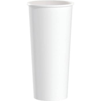 Image for Solo 24 Oz. White Poly Paper Hot Cup (500-Case) from HD Supply