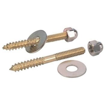 Image for Proplus 1/4 In. X 2-1/2 In. Brass-Plated Closet Screws from HD Supply
