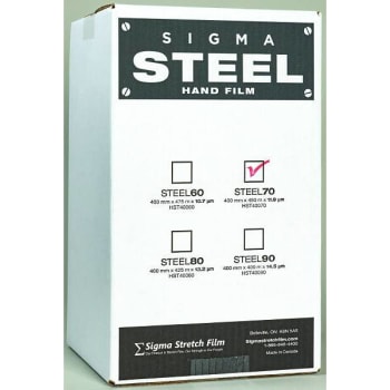 Image for Sigma 400mm X 450 M X 11.9 Mic. Cast Hand Stretch Film from HD Supply
