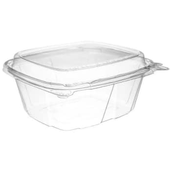 Image for Clearpac Tamper-Resistant Clear Plastic Food Containers W/ Dome Lids from HD Supply