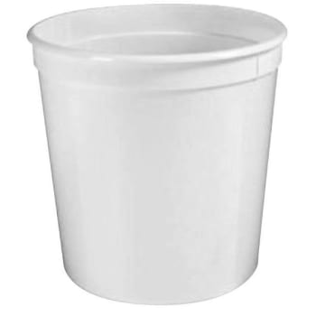 86 Oz. Container Food Plastic