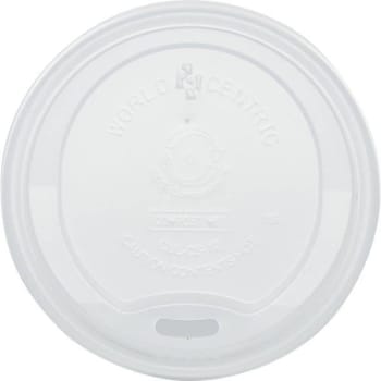 Image for World Centric Cpla Lids For 12ozhot Drink Cups, 1000/Case Case Of 1000 from HD Supply
