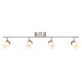 Cordelia Lighting 4 Light Led Track Light Kit Ceiling Fixture Brushed Nickel