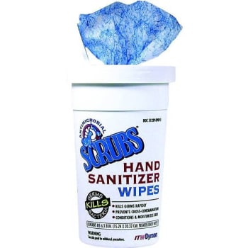Image for Dymon Scrubs Hand Sanitizer Wipes from HD Supply