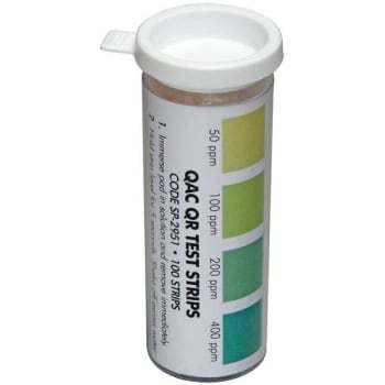 Image for Qac Qr Test Strips (100-Pack) from HD Supply
