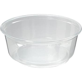 Image for Fabri-Kal 8 Oz. Clear Container Deli Tub (500-Case) from HD Supply