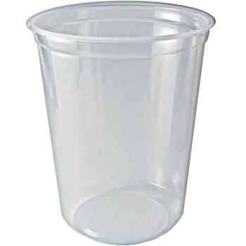 Image for Fabri-Kal 32 oz. Clear Container Deli Tub (500-Case) from HD Supply