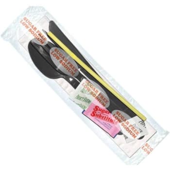 Image for Max Packaging Sugar Free Low Sodium Dietary Cutlery Kit from HD Supply