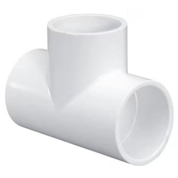 Image for Charlotte Pipe 1 In. PVC S X S X S Tee PRO Pack (10-Pack) from HD Supply