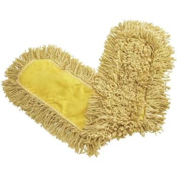 Image for Rubbermaid Commercial Trapper 36 In. X 5 In. Yellow Blend Looped-End Dust Mop Head from HD Supply
