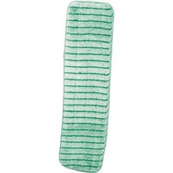 Image for Renown 18 In. Green Scrubbing Microfiber Flat Mop Pad (3-Pack) from HD Supply