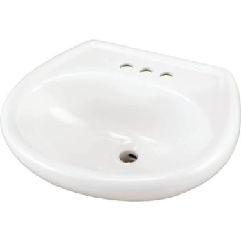 Image for Gerber 20 In. X 18 In. White Pedestal Bathroom Sink from HD Supply