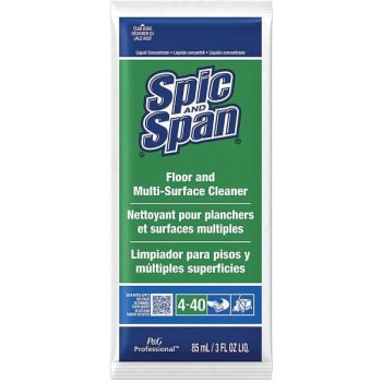 Image for Spic And Span 3 Oz. Liquid Multi-Surface Floor Cleaner Packet from HD Supply