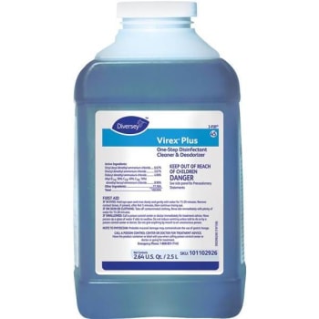 Image for Virex 2.5 L 1-Step Disinfectant Cleaner And Deodorant Package Of 2 from HD Supply
