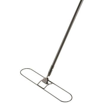 Alphapointe Skilcraft Dust Mop Frame And Handle, 5" X 24", Black