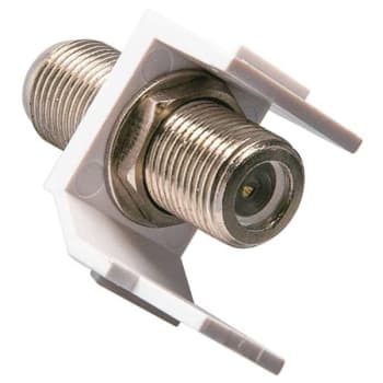 Image for Westek Rg6 Coax Data Port (White) (10-Pack) from HD Supply