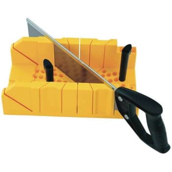 Image for Stanley 14.5 In. Deluxe Clamping Miter Box W/ 14 In. Saw from HD Supply