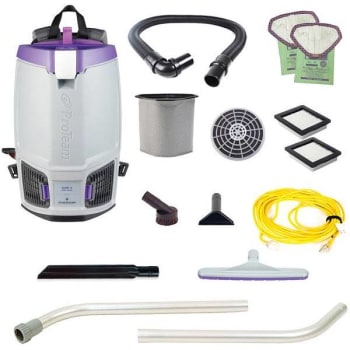 Proteam Gofit 6 Qt. 120v Backpack W/ Xover Tool Kit And 2-Piece Wand