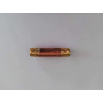 Image for Everbilt 1/2 In. X 3-1/2 In. Brass Nipple (10-Pack) from HD Supply