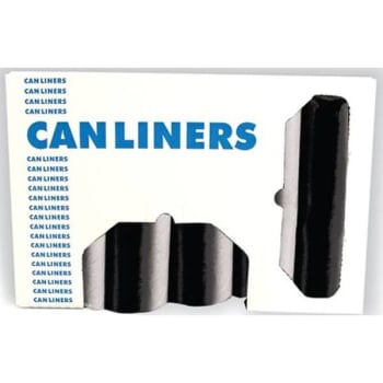 Image for 12-16 Gal. 24 In. X 33 In. 8 Mic. Black High-Density Trash Bags (20-Case) from HD Supply
