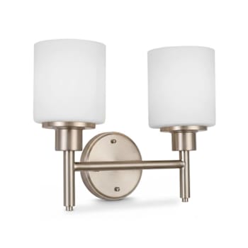 Image for Seasons Aubrey 13 In. 2-Light Incandescent Bath Vanity Fixture from HD Supply