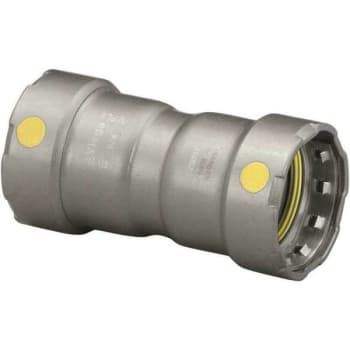 Viega Megapressg 3/4 In. X 3/4 In. Carbon Steel Coupling W/ Stop