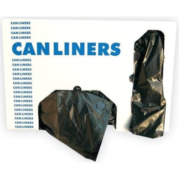 Image for Heritage 60 Gal. 38 In. X 58 In. 1.5 Mil. Black Trash Bags (100-Case) from HD Supply