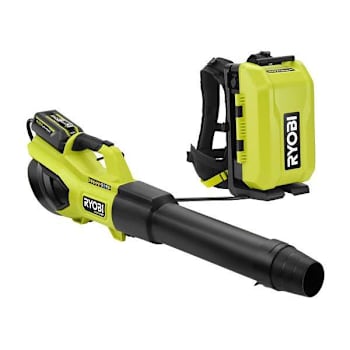 Ryobi 40v Hp Brushless Blower And Backpack With Batteries And Charger, 190 Mph