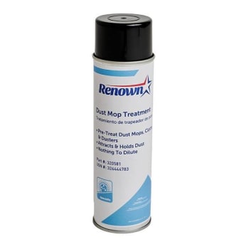 Renown 18 Oz. Dust Mop Treatment, Aerosol, Fragrance Free (12 Per Case)