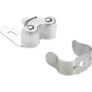 Image for Everbilt Double Roller Door Catch (Plated Nickel) (25-Pack) from HD Supply