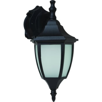 Image for Seasons® Porch 6.75 x 14 in. 1-Light Outdoor Lantern (Black) from HD Supply