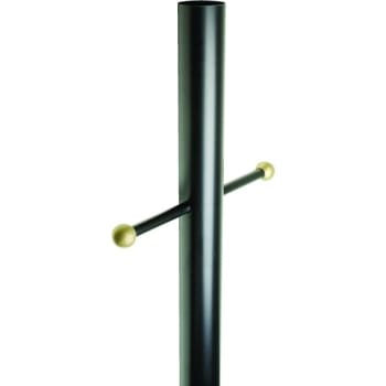 Image for 84" Residential Post & Base AluminumBlack from HD Supply