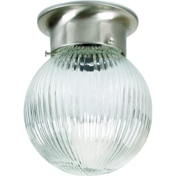 Image for 1065-35 6 in. 1-Light Incandescent Flush Mount Light from HD Supply