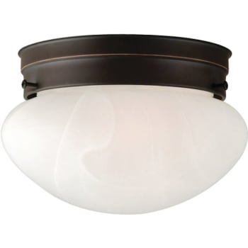 Image for 7.6 In. Semi Flush Mount Light (Oil Rubbed Bronze) from HD Supply