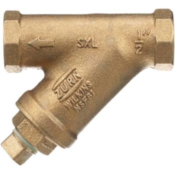 Image for Zurn 1/2 In. Sxl Wye Type Strainer Lead Free (Cast Bronze) from HD Supply