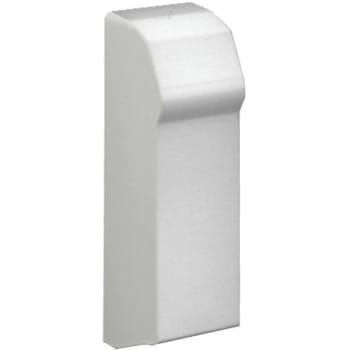 Slant/Fin 2 In. Left End Cap Non-Hinged For Baseboard Heaters (Nu White)