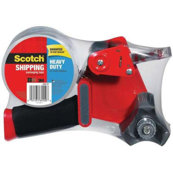 Image for Scotch 1.88 in. x 54.6 Yds. Heavy-Duty Packaging Tape w/ Dispenser (6-Case) from HD Supply