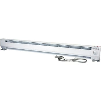 Image for King Kp Series 5 Ft. 120v 750w/1500w White 2-Stage Eco Baseboard Heater from HD Supply