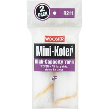 Image for Wooster 4 In. Mini-Koter High-Capacity Yarn Roller (2-Pack) from HD Supply