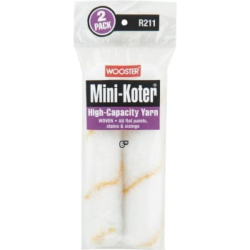 Image for Wooster 6 In. Mini-Koter High-Capacity Yarn Roller (2-Pack) from HD Supply